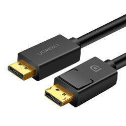 Kabel DisplayPort do DisplayPort UGREEN DP102, 4K, 3D, 2m (czarny)