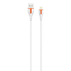 Kabel USB LDNIO LS572 lightning, 2.1 A, długość: 2m