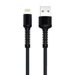 Kabel USB LDNIO LS64 lightning, 2.4A, długość: 2m