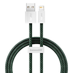 Kabel USB do Lightning Baseus Dynamic 2, 2.4A, 1m (zielony)