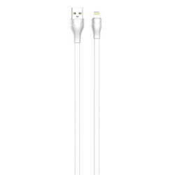 Kabel USB do Lightning LDNIO LS551, 2.1A, 1m (biały)