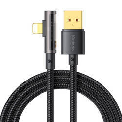 Kabel kątowy Prism USB do lightning Mcdodo CA-3510, 1.2m (czarny)