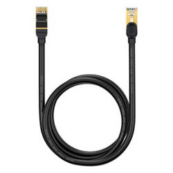 Kabel sieciowy Baseus Ethernet RJ45, 10Gbps, 3m (czarny)