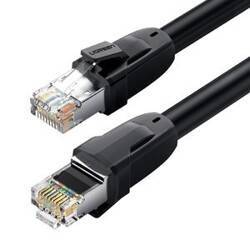 Kabel sieciowy UGREEN Ethernet RJ45, Cat.8, S/FTP, 5m NW121 (czarny)