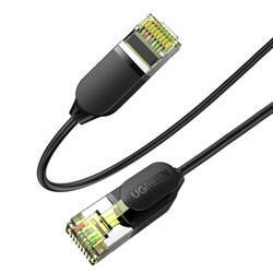 Kabel sieciowy UGREEN NW149, Ethernet RJ45, Cat.7, F/FTP, 2m (czarny)