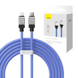 Kabel szybko ładujący Baseus USB-C do Lightning CoolPlay Series 20W 2m (fioletowy)