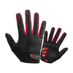Rękawiczki rowerowe Rockbros rozmiar: L S169-1BR (czarno-czerwone)