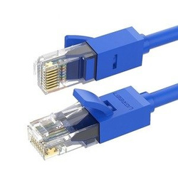 Kabel sieciowy UGREEN  NW102 Ethernet RJ45, Cat.6, UTP, 3m (niebieski)