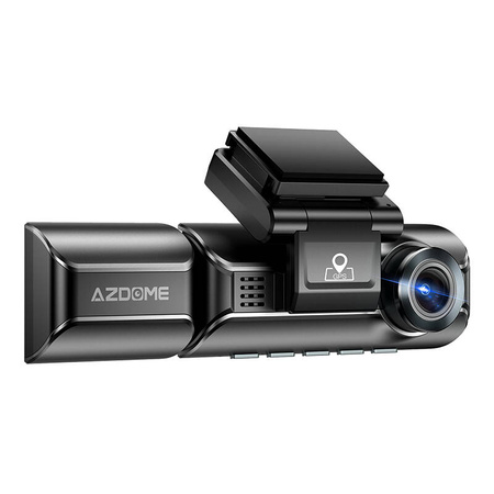 Kamera przednia 4K, tylna 1080p i wewnętrzna IR, Azdome M550Pro, WiFi 5G/2,4G, GPS, G-Sensor, USB-C + karta pamięci 64GB