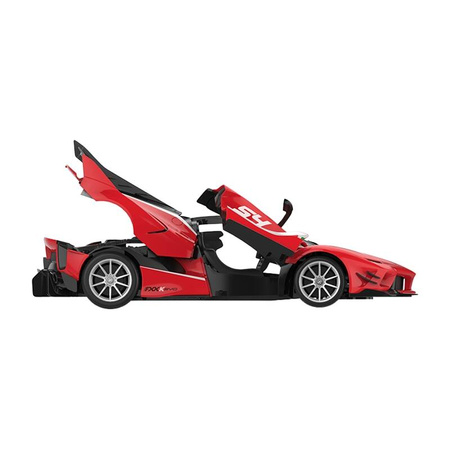 Samochód zdalnie sterowany RC RASTAR Ferrari 1:18 FXXK do samodzielnego złożenia (czerwony)