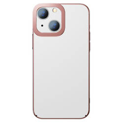 Przeźroczyste Etui Baseus Glitter do iPhone 13 (różowe)