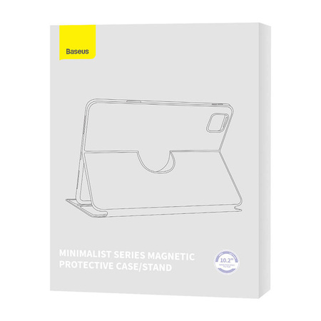 Magnetyczna Etui ochronne do Ipad 10.2" Baseus Minimalist (fioletowy)