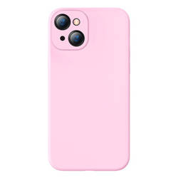 Etui Baseus Liquid Silica do iPhone 13 (różowe)