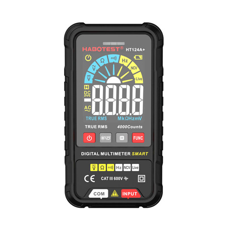 Cyfrowy multimetr uniwersalny Habotest HT124A+