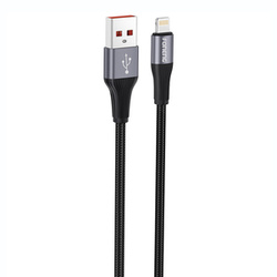 Kabel USB-A do Lightning Foneng X112 2,4A, 1m (czarny)