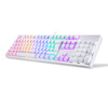 Klawiatura mechaniczna Motospeed CK107 RGB (biała)