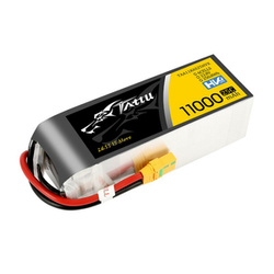 Akumulator Tattu 11000mAh 22.8V HV 25C 6S1P Lipo Pack z konektorem XT90-S (anti-spark)