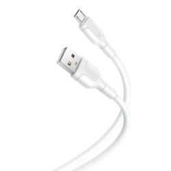 Kabel USB do Micro USB XO NB212 2.1A 1m (biały)