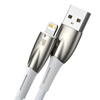 Kabel USB do Lightning Baseus Glimmer, 2.4A, 1m (biały)