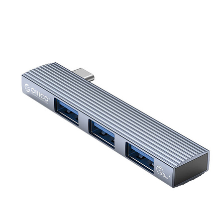 Adapter / Hub Orico USB-C do 1xUSB 3.1, 2xUSB 2.0, 5Gbps, do laptopa (szary)