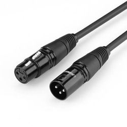 UGREEN AV130 Kabel XLR żeński do XLR męski - 5m (czarny)