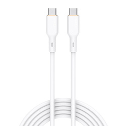 Kabel USB-C do USB-C Aukey CB-SCC102, 100W, 1.8m (biały)