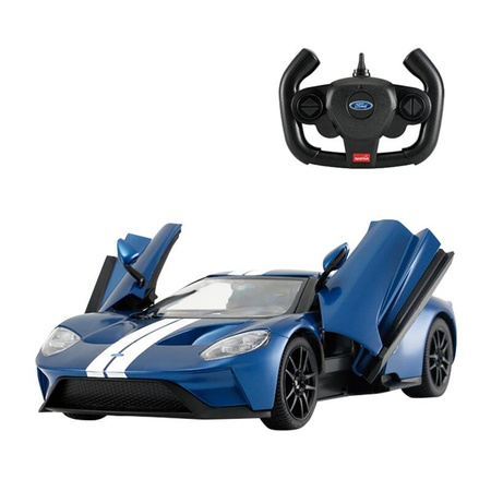 Samochód zdalnie sterowany RASTAR R/C 1:14 Ford GT (niebieski)