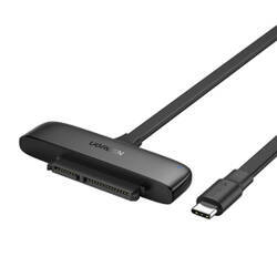 Adapter UGREEN 	CM308 USB-C 3.0 do dysku SATA 2.5", OTG, 50cm (czarny)