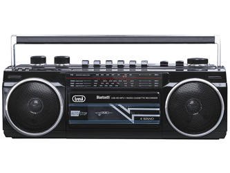 Boombox Trevi RR501 kaseta/BL/USB/SD black