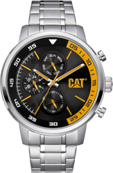 CAT zegarek sail mult blk/ylw stainless steel 46mm