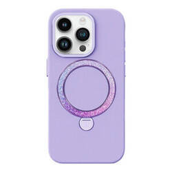 Etui Joyroom PN-15L2 Dancing Circle do iPhone 15 Pro (fioletowe)