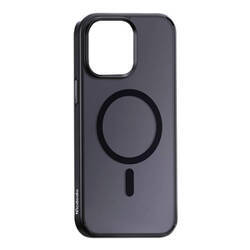 Etui McDodo Magnetic do iPhone 15 Plus (czarny)