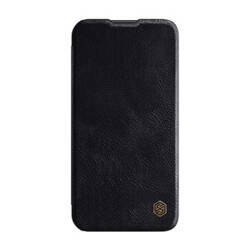 Etui skórzane Nillkin Qin Pro Leather Case do iPhone 13/14 (czarne)