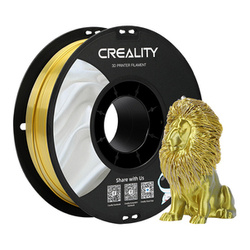 Filament CR-Silk PLA Creality (Złoto-srebrny)