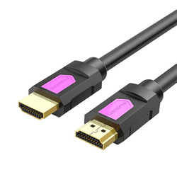 Kabel HDMI 4K High-Speed do HDMI 2.0 Lention VC-HH20, 18Gbps, PVC, 0,5m (czarny)