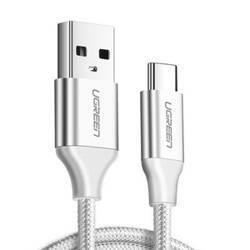 Kabel UGREEN  	US288USB do USB-C, QC3.0, 1m (biały)