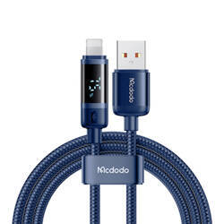 Kabel USB-A do Lightning Mcdodo CA-5001, 100W, 1.2m (niebieski)