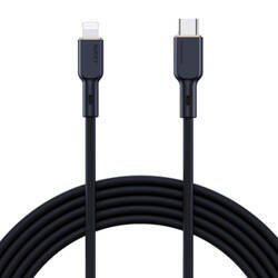 Kabel USB-C do Lightning Aukey CB-SCL1, 27W, 1m (czarny)