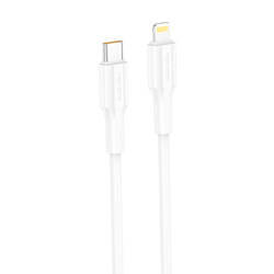 Kabel USB-C do Lightning Foneng XS01 PD27W, 1m (biały)