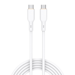 Kabel USB-C do USB-C Aukey CB-SCC102, 100W, 1.8m (biały)