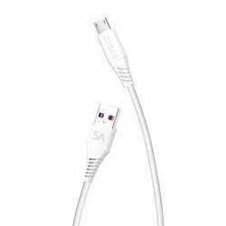 Kabel USB do Micro USB Dudao L2M 5A, 2m (biały)