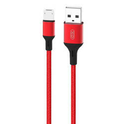 Kabel USB do Micro USB XO NB143 2m (czerwony)