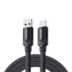 Kabel USB do USB-C, Essager, EXCT-YS01-P, 100W, 1m (czarny)