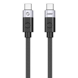 Kabel do ładowania Orico 240W USB-C do USB-C, 1 m (czarny)