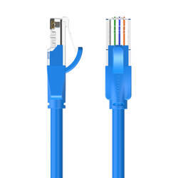 Kabel sieciowy UTP CAT6 Vention IBELH RJ45 Ethernet 1000Mbps 2m niebieski