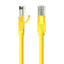 Kabel sieciowy UTP CAT6 Vention IBEYH RJ45 Ethernet 1000Mbps 2m żółty