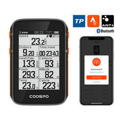 Komputer rowerowy Coospo BC200 kompatybilne z: Strava, Trainingpeaks itp.