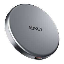 Magnetyczna ładowarka MagFusion Aukey LC-MC10, 15W Qi2 (czarna)