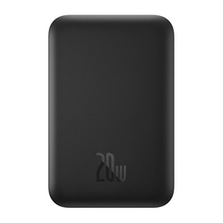 Mini bezprzewodowy PowerBank Baseus 20W (czarny)