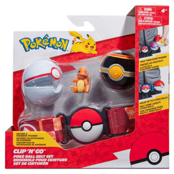 POKEMON Clip N Go Pas Charmander Seria 14, figurka